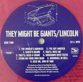 LP They Might Be Giants: Lincoln LTD | CLR