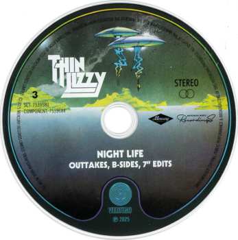 7CD/Box Set Thin Lizzy: 74-75 Night Life / Fighting (50th Anniversary Edition)