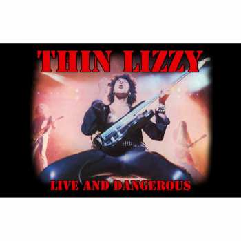 Merch Thin Lizzy: Textile Poster Live And Dangerous