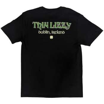 Merch Thin Lizzy: Thin Lizzy Unisex T-shirt: Celtic Ring (back Print) (small) S