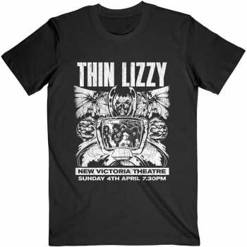 Merch Thin Lizzy: T-shirt Jailbreak Flyer