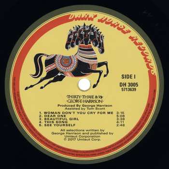 LP George Harrison: Thirty Three & 1/3