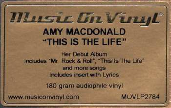 LP Amy Macdonald: This Is The Life