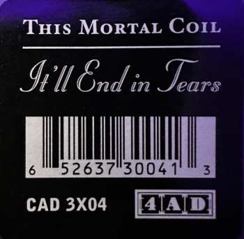 LP This Mortal Coil: It'll End In Tears DLX