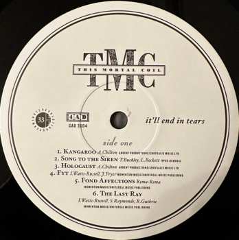 LP This Mortal Coil: It'll End In Tears DLX