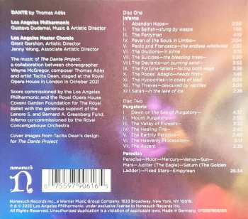 2CD Los Angeles Philharmonic Orchestra: Dante
