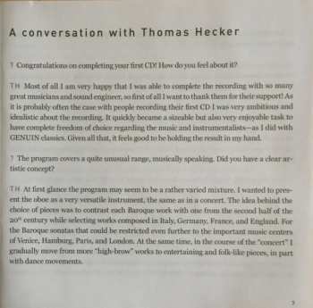 CD Thomas Hecker: Oboe