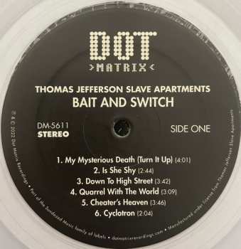 LP Thomas Jefferson Slave Apartments: Bait And Switch CLR