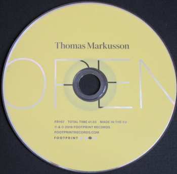 CD Thomas Markusson Open: Thomas Markusson Open