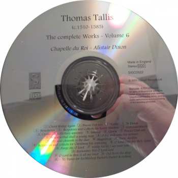 CD Thomas Tallis: Music For A Reformed Church