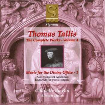 CD Thomas Tallis: Music For The Divine Office - 1
