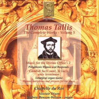 CD Thomas Tallis: Music For The Divine Office - 2