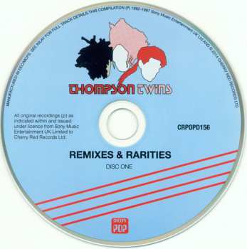 2CD Thompson Twins: Remixes & Rarities