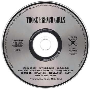CD Those French Girls: Those French Girls