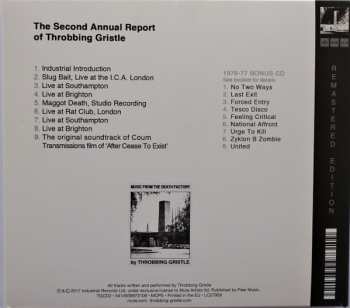 2CD Throbbing Gristle: The Second Annual Report Of Throbbing Gristle