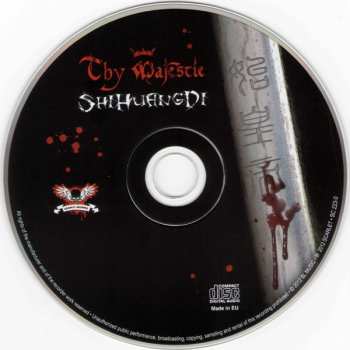 CD Thy Majestie: ShiHuangDi