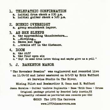 CD Tia Carrera: The November Session