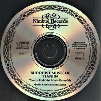 CD The Tianjin Buddhist Music Ensemble: Buddhist Music Of Tianjin