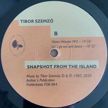 LP Tibor Szemző: Snapshot From The Island