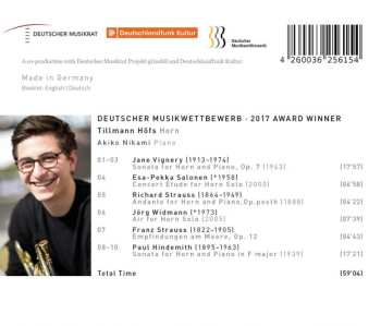 CD Tillmann Höfs: Deutscher Musikwettbewerb - 2017 Award Winner
