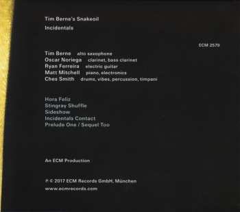 CD Tim Berne's Snakeoil: Incidentals