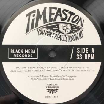 LP Tim Easton: You Don't Really Know Me