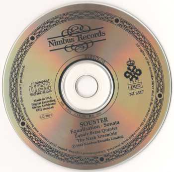 CD The Nash Ensemble: Sonata / Equalisation