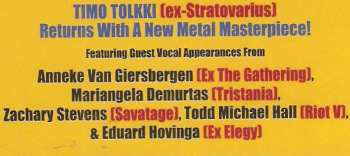 2LP Timo Tolkki's Avalon: Return To Eden LTD