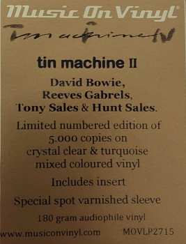 LP Tin Machine: Tin Machine II LTD | NUM | CLR