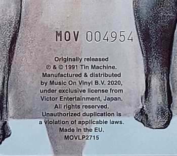LP Tin Machine: Tin Machine II LTD | NUM | CLR