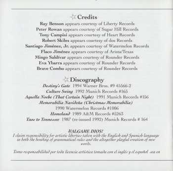 CD Tish Hinojosa: Frontéjas