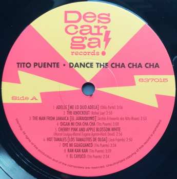 LP Tito Puente And His Orchestra: Dance The Cha Cha Cha LTD