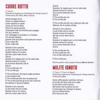 CD Tiziano Ferro: Sono Un Grande