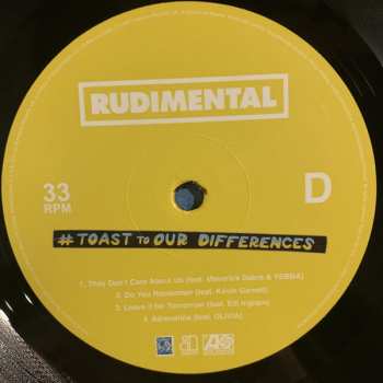 2LP Rudimental: Toast To Our Differences DLX