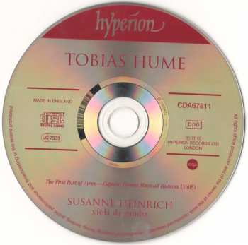 CD Tobias Hume: Passion & Division — 'Captain Humes Musicall Humors'