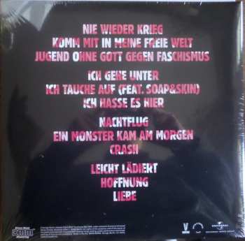 2LP/CD/SP/Box Set Tocotronic: Nie Wieder Krieg LTD | CLR