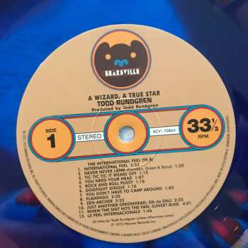 LP Todd Rundgren: A Wizard, A True Star CLR