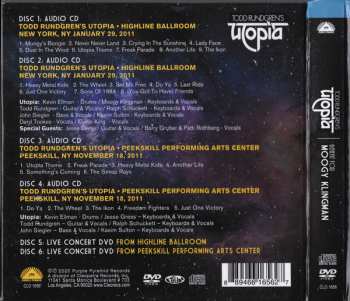 4CD/2DVD/Box Set Utopia: Benefit For Moogy Klingman