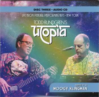 4CD/2DVD/Box Set Utopia: Benefit For Moogy Klingman