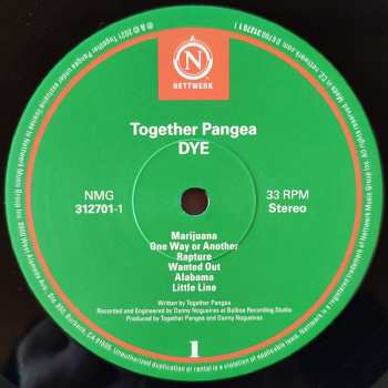 LP Together Pangea: Dye