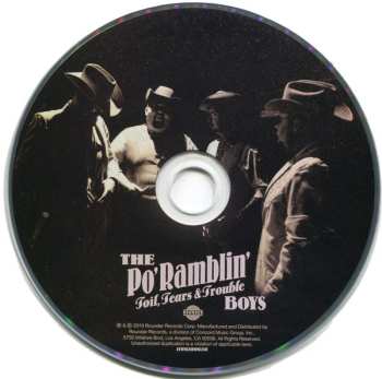 CD The Po' Ramblin' Boys: Toil, Tears & Trouble