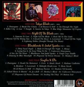 4CD/Box Set Tokyo Blade: Knights Of The Blade