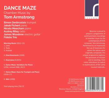 CD Fidelio Trio: Dance Maze: Chamber Music By Tom Armstrong