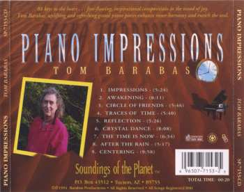 CD Tom Barabas: Piano Impressions