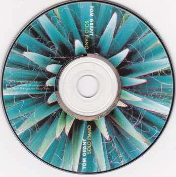 CD Tom Grant: Solo Piano