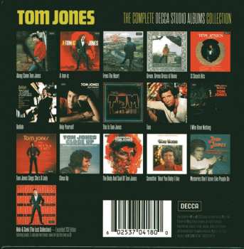 17CD/Box Set Tom Jones: The Complete Decca Studio Albums Collection