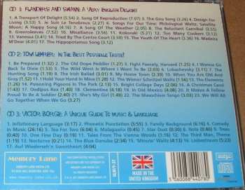 3CD/Box Set Tom Lehrer: The Very Best Of Tom Lehrer, Victor Borge And Flanders & Swann