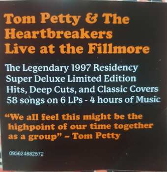 6LP/Box Set Tom Petty And The Heartbreakers: Live At The Fillmore - 1997 DLX | NUM | LTD