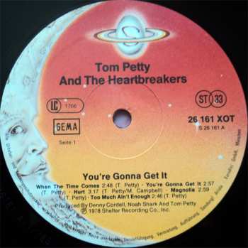 LP Tom Petty And The Heartbreakers: You're Gonna Get It!