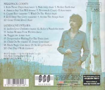 CD Tom Rush: Merrimack County / Ladies Love Outlaws